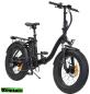 Preview: Faltrad Elektrofahrrad Fat-Focus-S- 8 Gang, 468 WH, schwarz