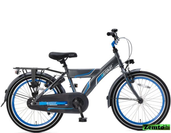 Zemto Jungen Hollandrad Funjet X 20 Zoll Grau blau